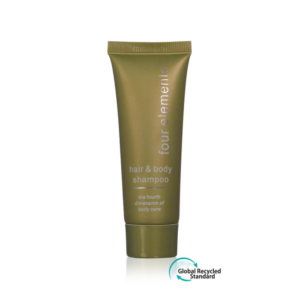 Four Elements Guestsupplies: Duschbad/Haarshampoo in der Tube 30 ml, 500 Stk./Krt.