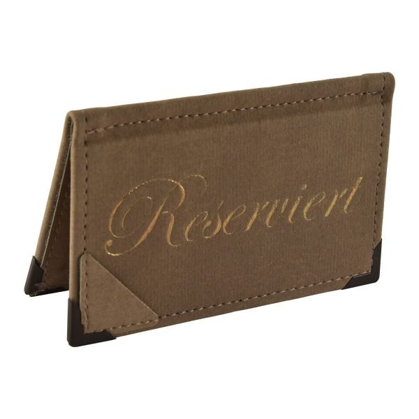 Reserviertschild 010/N 12 x 6,5 cm