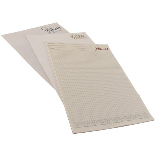 Notizblock A4 10 Blatt CMYK