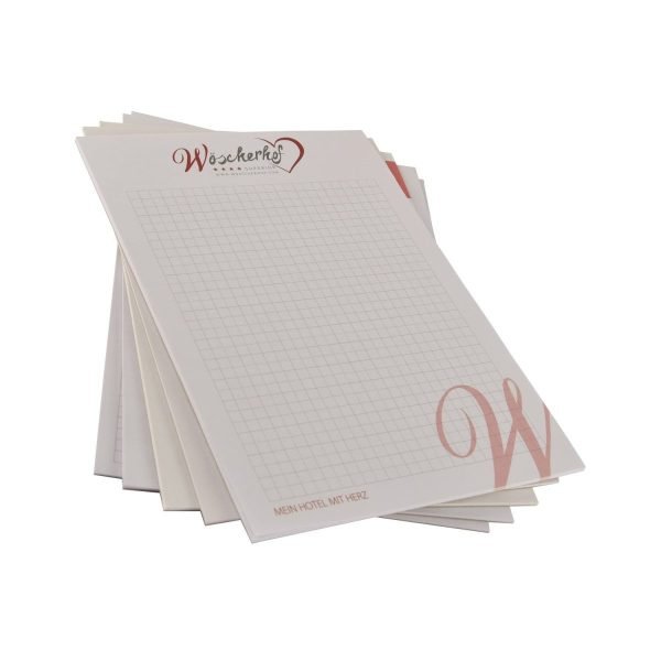 Notizblock A5 10 Blatt CMYK