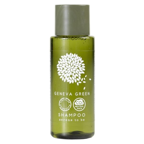 Geneva Green - "Shampoo" 30 ml im umweltfreundlichen Flacon; 300 Stk./Krt.