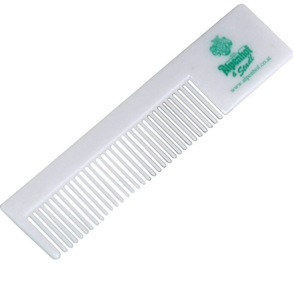 Amenities: Kamm klein Aufdruck einfärbig