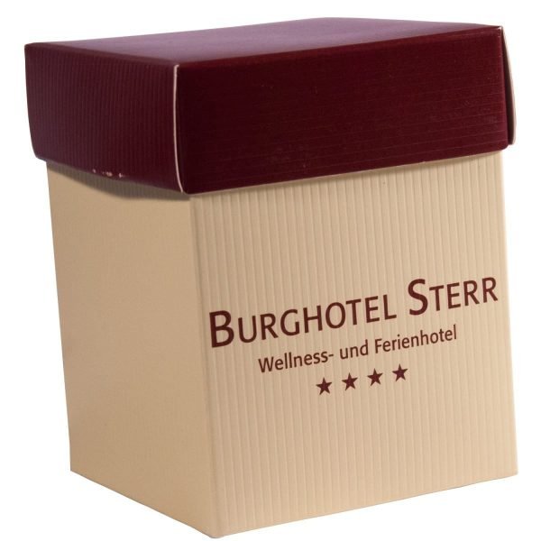 Kosmetikbox zweifärbig bedruckt (div. Füllungen) - Superiorkarton
