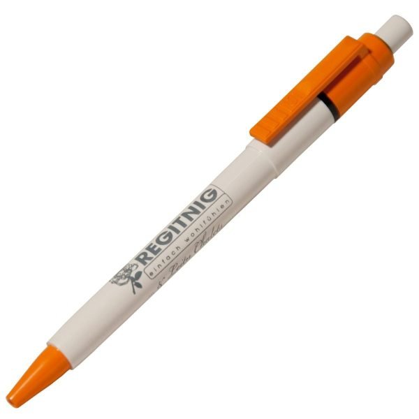 Werbekugelschreiber Baron Color einfärbig bedruckt