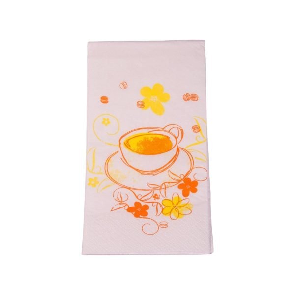 Tissuewatte-Serviette 33 x 33 1/8 Falz 3 lg,Motiv: Sunny