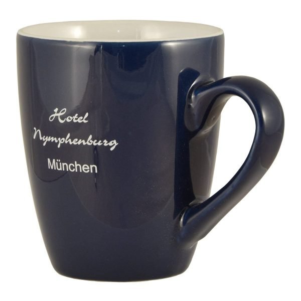 Keramiktasse Mod. Zonia färbig inkl. 1c Druck, 350 ml
