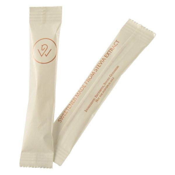Süßstoff Stevia (1 gr Pulver) in Portionspackung Stick 8 cm