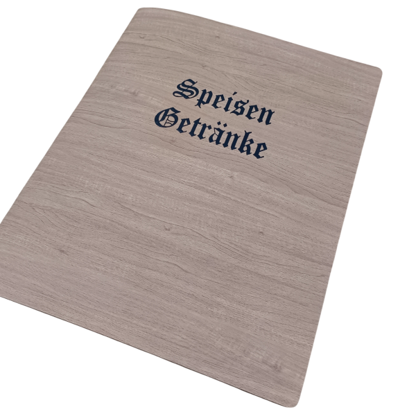 Robuste Speisekarte Easy Line 1900/S A4 hoch - gut zu reinigen - mit Schrauben inkl. 5 Klarsichthüllen