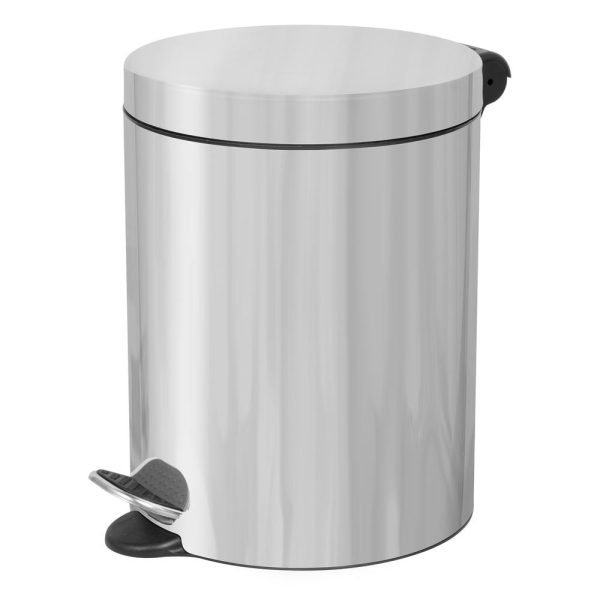 Treteimer, Edelstahl matt, 3 l