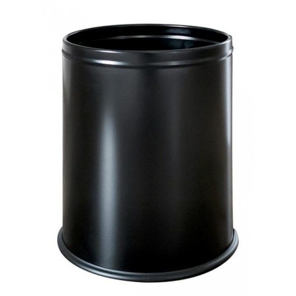 Raumabfallbehälter, rund, schwarz, 9 l
