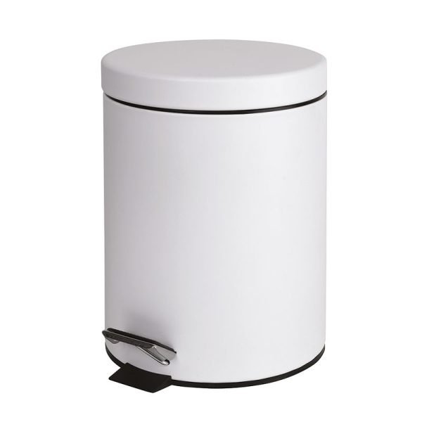 Treteimer, weiß, 5 l