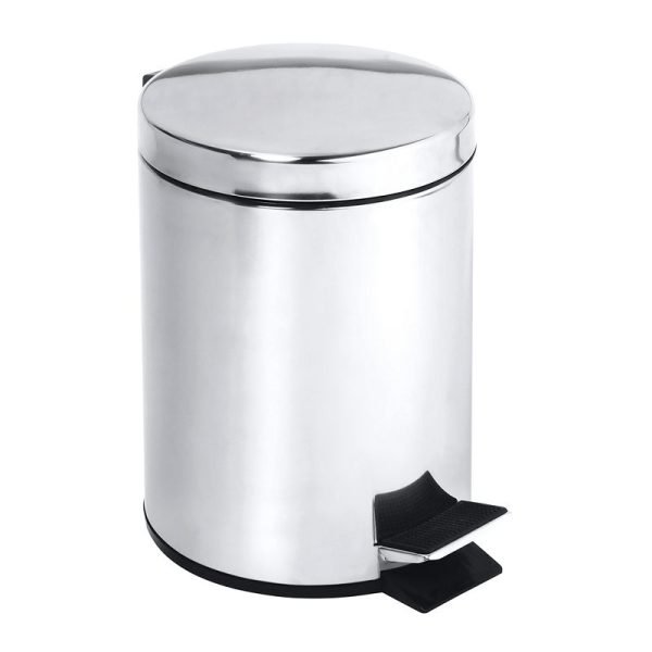 Treteimer, Edelstahl glänzend, 20 l