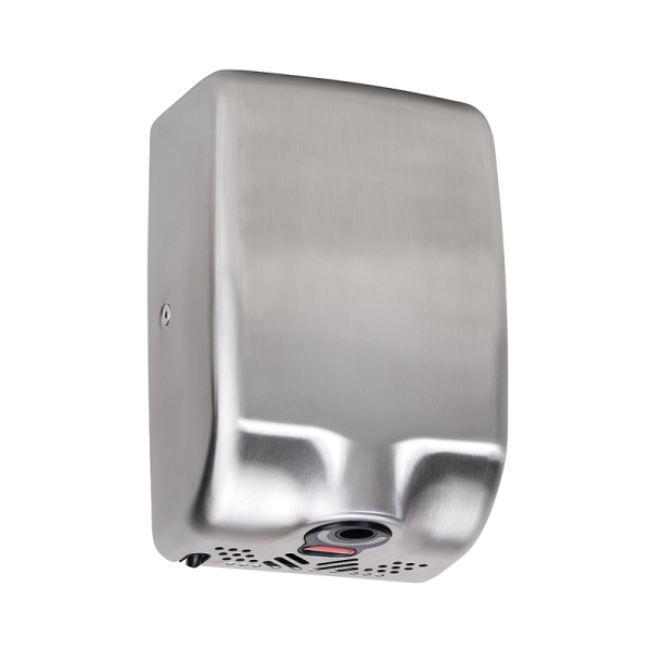 Automatischer Händetrockner, 1.000 W, Edelstahl matt