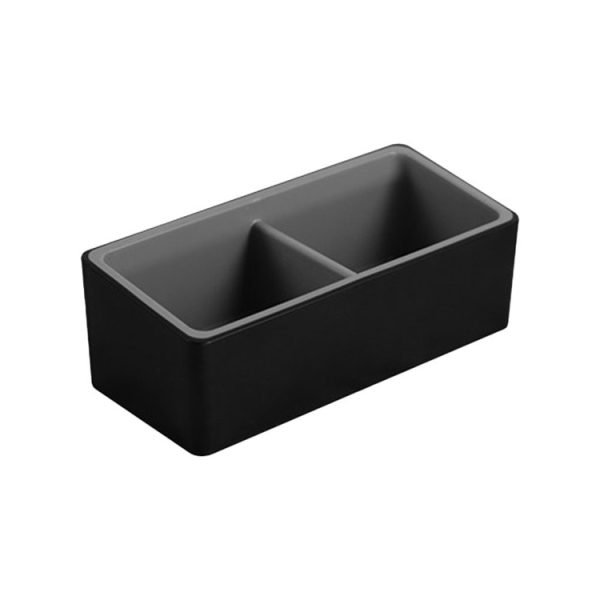 Box  Dual, grau/schwarz