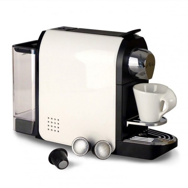Kapselkaffeemaschine , cremefarben