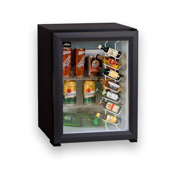 Minibar BC30G, Glastür, schwarz