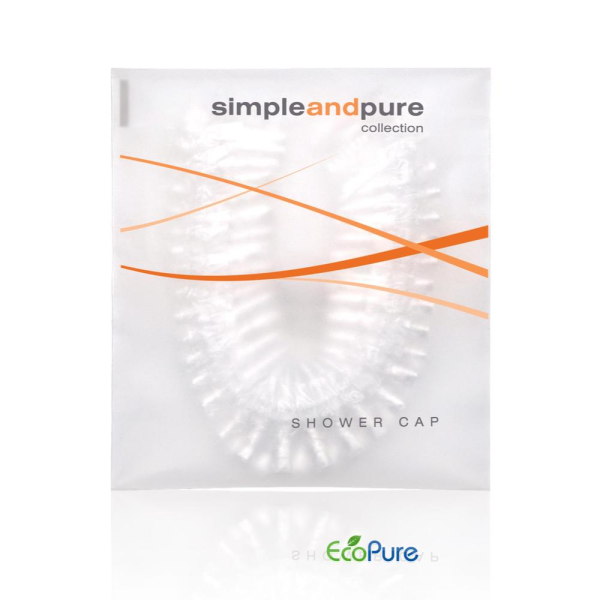 Duschhaube im Sachet, Simple and Pure