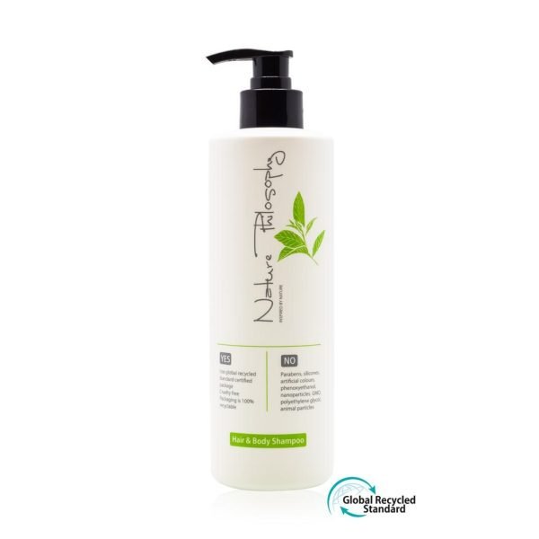 Mobiler Pumpspender Nature Philosophy Hair & Body 450 ml