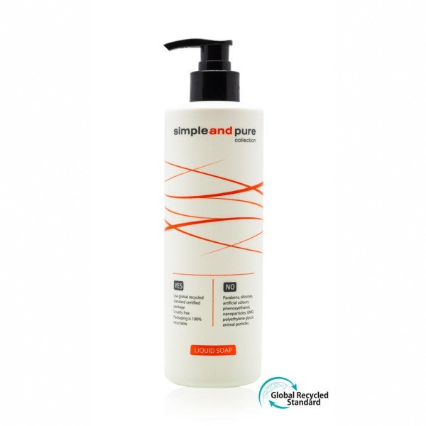 Mobiler Pumpspender Simple and Pure Flüssigseife 450 ml